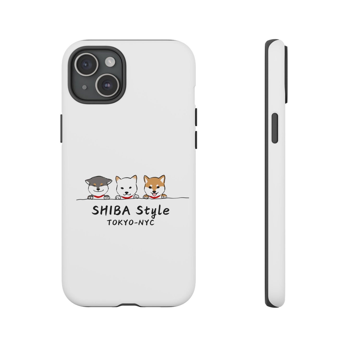 Shiba Shield Phone Cases (Tri-color shibas)