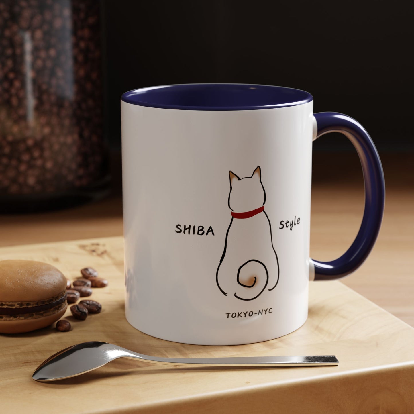 Mug ( CREAM SHIBA Style Logo)