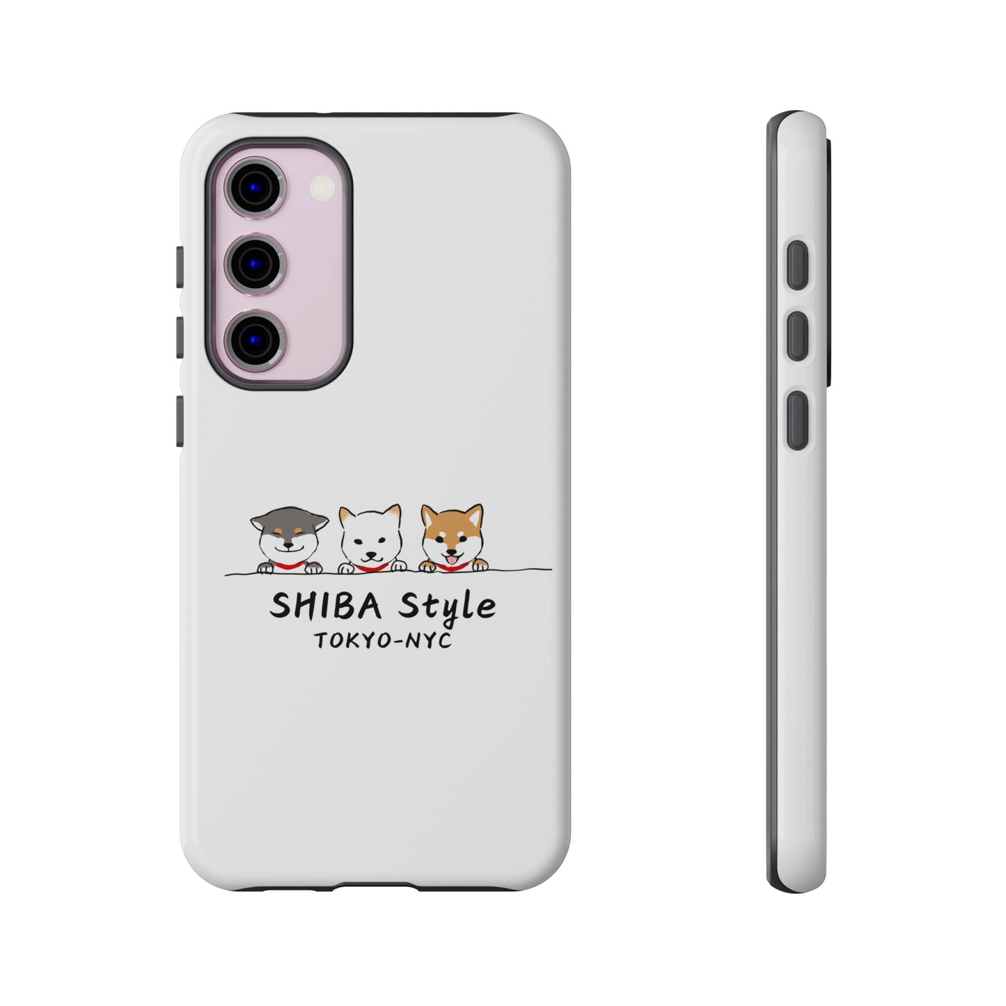 Shiba Shield Phone Cases (Tri-color shibas)