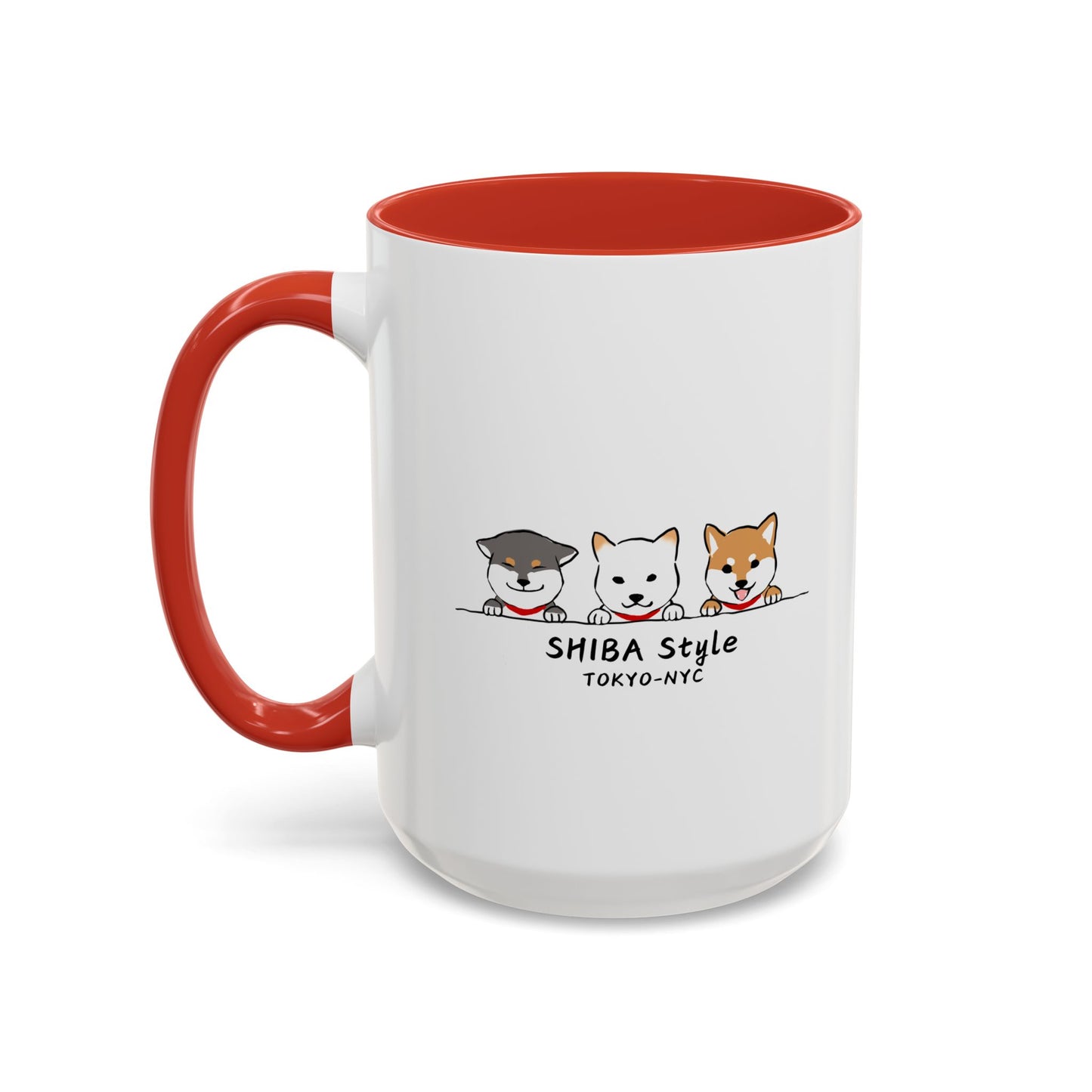 Mug (Tri-color shibas)